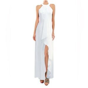 Meghan Los Angeles NWT Aphrodite Maxi Dress in White Size Small